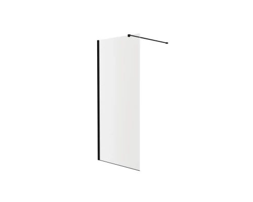 Душевая перегородка Knotlor WI090CG0BL 90х200, черный