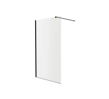 Душевая перегородка Knotlor WI120CG0BL 120х200, черный