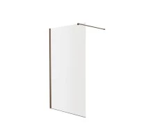 Душевая перегородка Knotlor WI120CG0RB 120х200, бронза