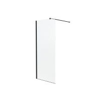 Душевая перегородка Knotlor WI090CG1BL 90х200, черный