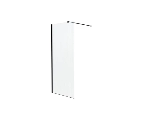 Душевая перегородка Knotlor WI090CG1BL 90х200, черный