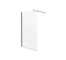 Душевая перегородка Knotlor WI120CG1BL 120х200, черный