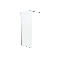 Душевая перегородка Knotlor WI090CG1GM 90х200, оружейная сталь