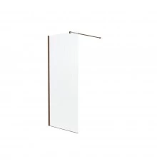 Душевая перегородка Knotlor WI090CG1RB 90х200, бронза