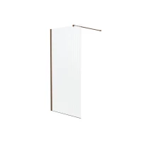 Душевая перегородка Knotlor WI100CG1RB 100х200, бронза