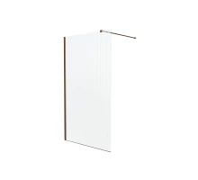 Душевая перегородка Knotlor WI120CG1RB 120х200, бронза