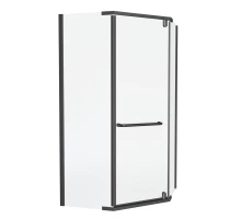 Душевой уголок Knotlor FCD100CG0GM 5-тиугольный 100х100х200, оружейная сталь