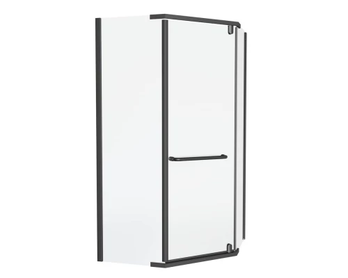 Душевой уголок Knotlor FCD100CG0GM 5-тиугольный 100х100х200, оружейная сталь