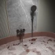 Смеситель для ванны Knotlor KN-82/GM, вороненая сталь