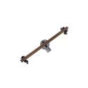 Душевой трап линейный (щелевой) Knotlor SDRS0600RB, бронза