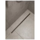 Душевой трап линейный (щелевой) Knotlor SDRS0800GM, вороненая сталь