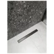 Душевой трап линейный Knotlor SDRW0500GM, вороненая сталь