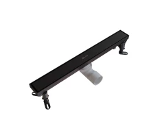 Душевой трап линейный Knotlor SDRW0500BL, матовый черный