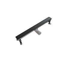 Душевой трап линейный Knotlor SDRW0600GM, вороненая сталь