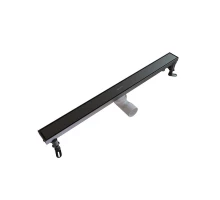 Душевой трап линейный Knotlor SDRW0700GM, вороненая сталь
