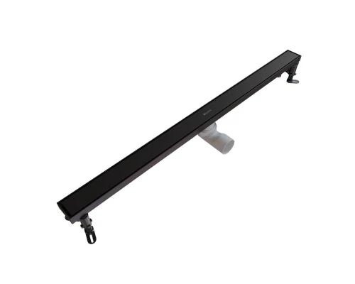 Душевой трап линейный Knotlor SDRW0900BL, матовый черный