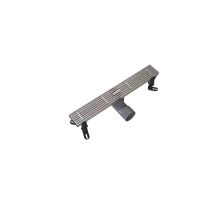 Душевой трап линейный Knotlor SDRW0400LBS, матовая сталь