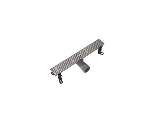 Душевой трап линейный Knotlor SDRW0400LBS, матовая сталь