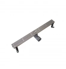 Душевой трап линейный Knotlor SDRW0600LBS, матовая сталь