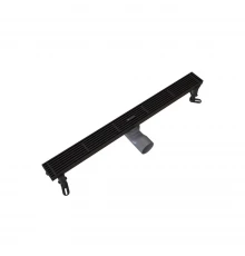 Душевой трап линейный Knotlor SDRW0600LBL, матовый черный