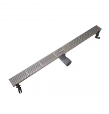 Душевой трап линейный Knotlor SDRW0800LBS, матовая сталь
