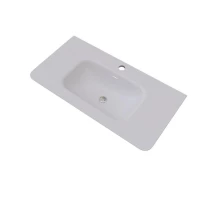 Раковина встраиваемая Knotlor ГРАЦИЯ FWB110900WY, матовый белый, 90 см