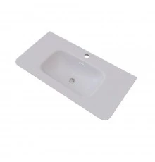 Раковина встраиваемая Knotlor ГРАЦИЯ FWB110900WY, матовый белый, 90 см