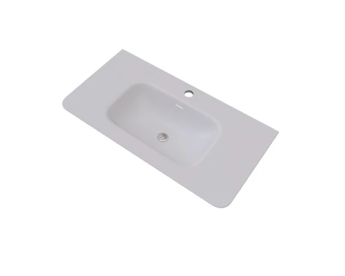 Раковина встраиваемая Knotlor ГРАЦИЯ FWB110900WY, матовый белый, 90 см