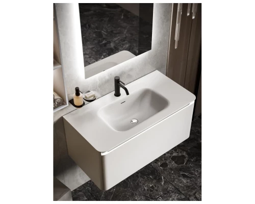 Раковина встраиваемая Knotlor ГРАЦИЯ FWB110900WY, матовый белый, 90 см
