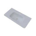 Раковина встраиваемая Knotlor ГРАЦИЯ FWB110900BEM, серый шелк, 90 см