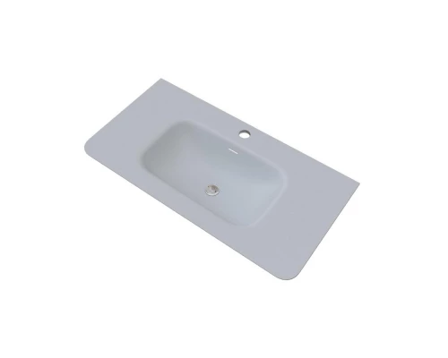 Раковина встраиваемая Knotlor ГРАЦИЯ FWB110900BEM, серый шелк, 90 см