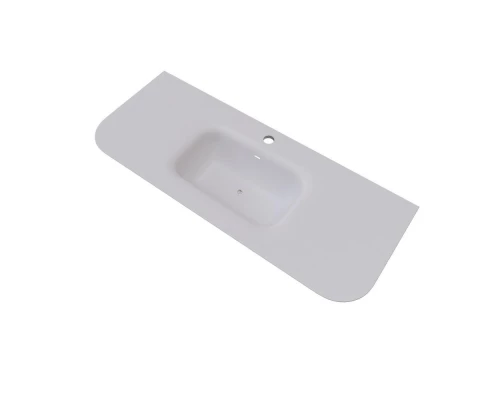 Раковина встраиваемая Knotlor ОБЛАКО FWB211200WY, матовый белый, 120 см