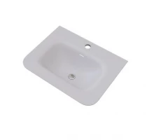 Раковина встраиваемая Knotlor ЦВЕТЕНИЕ FWB310600WY, матовый белый, 60 см