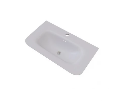 Раковина встраиваемая Knotlor ЦВЕТЕНИЕ FWB310800WY, матовый белый, 80 см