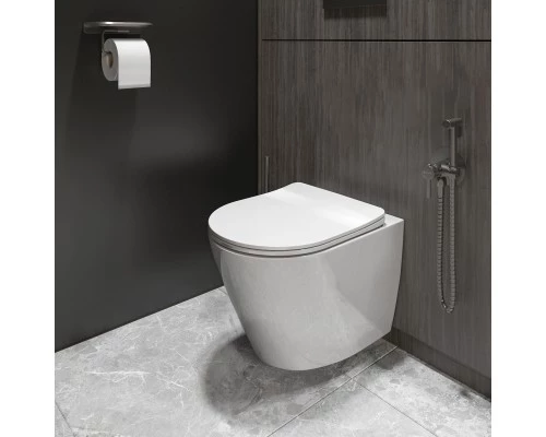 Унитаз подвесной Knotlor WC490WG, белый