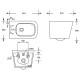 Унитаз подвесной Knotlor WC510WG, белый