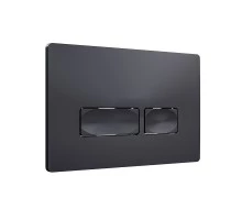 Клавиша смыва Knotlor BIS105BL, черный (серия 1)