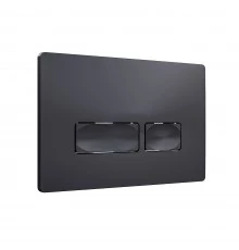 Клавиша смыва Knotlor BIS105BL, черный (серия 1)
