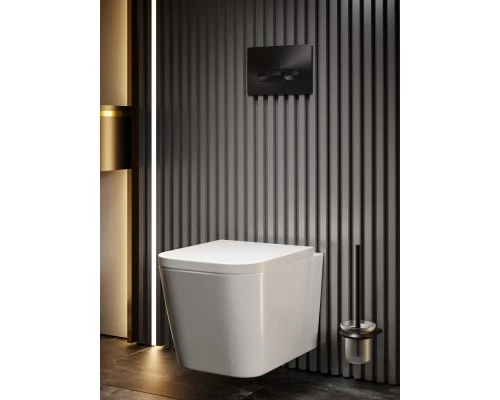 Клавиша смыва Knotlor BIS105BL, черный (серия 1)