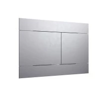 Клавиша смыва Knotlor BIS108BS, хром  (серия 1)
