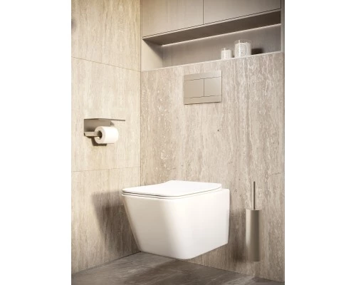Клавиша смыва Knotlor BIS108BS, хром  (серия 1)
