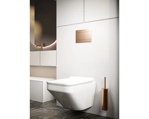 Клавиша смыва Knotlor BIS108RB, бронза  (серия 1)