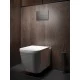 Клавиша смыва Knotlor BIS109GM, вороненая сталь  (серия 1)