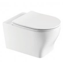 Унитаз подвесной KNOTLOR Синтез WC535PWG, белый глянец
