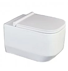 Унитаз подвесной KNOTLOR Темп WC545PWG, белый глянец