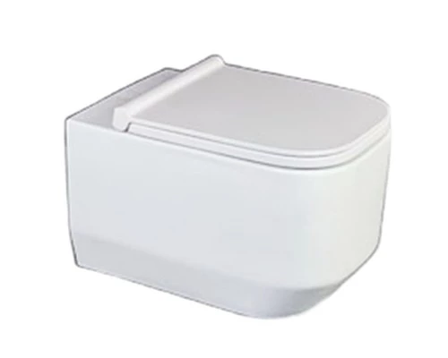 Унитаз подвесной KNOTLOR Темп WC545PWG, белый глянец