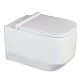 Унитаз подвесной KNOTLOR Темп WC545PWG, белый глянец