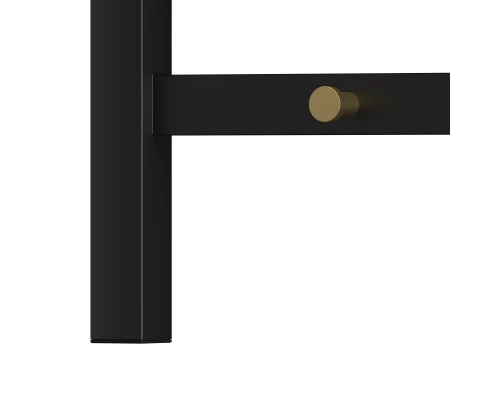 Полотенцесушитель электрический LEMARK Tропик LM70185BL 800x500 черный матовый, 1 крючок