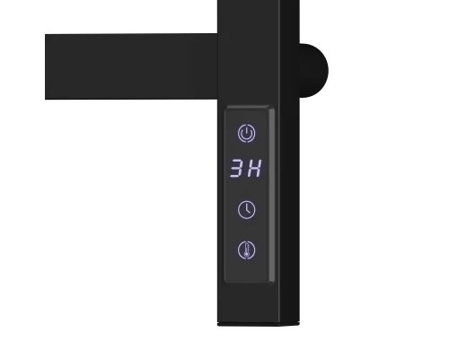 Полотенцесушитель электрический LEMARK Tропик LM70505BL 1000x500 черный матовый, 5 крючков
