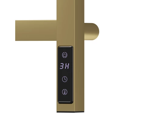 Полотенцесушитель электрический LEMARK Tропик LM70585GL 800x500 золотой матовый, 5 крючков